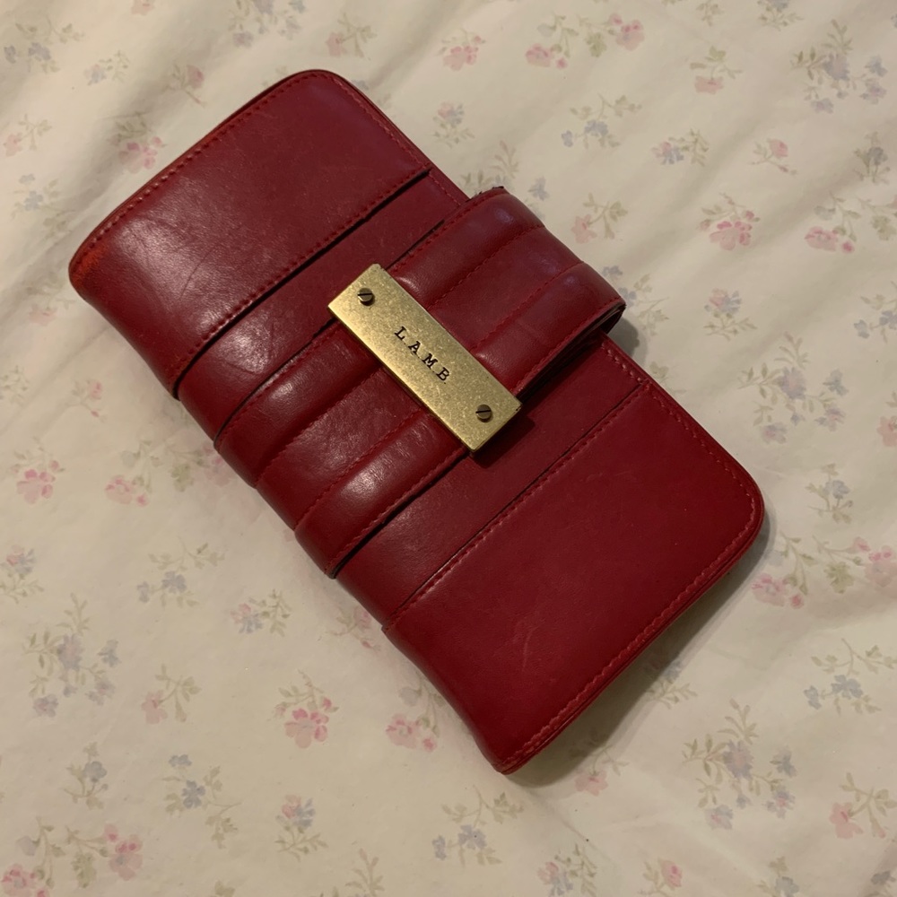 Vintage lamb wallet